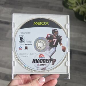 Madden NFL 2004 Xbox Game Disc
